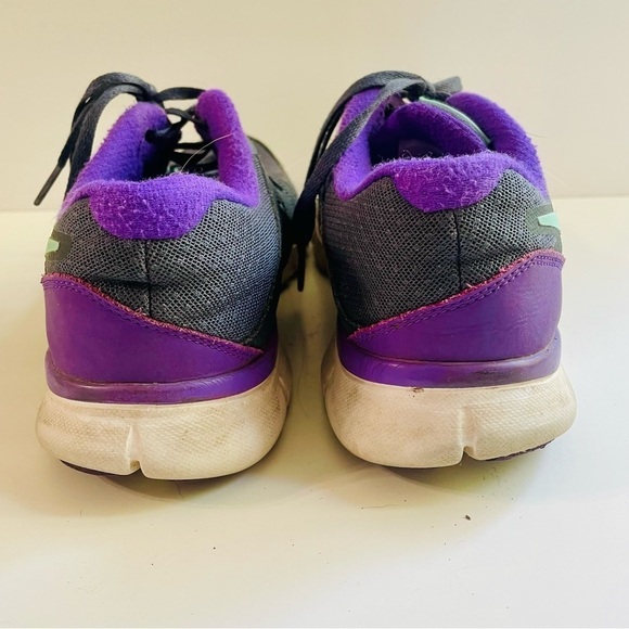 Nike Gray Teal and Purple Athletic Sneakers Size 9 - Picture 7 of 8